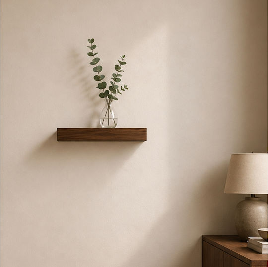 Стенен Рафт Floating 25x22.8x3.4см Кафяв