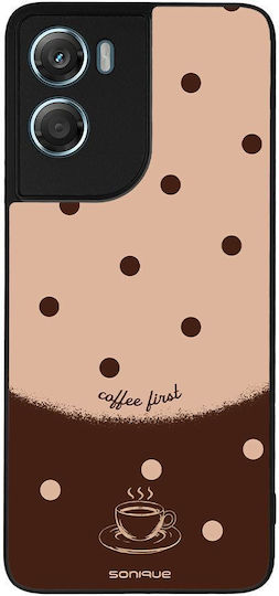 Sonique Delulu Polka Era Series Case Motorola Moto G06 4G Moto G06 Power 4G Coffee First