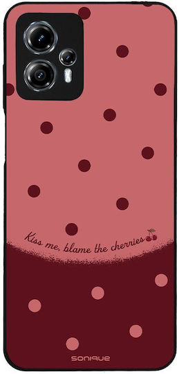 Sonique Delulu Polka Era Series Case Motorola Moto G13 4G Moto G23 4G Blame Cherries