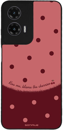 Sonique Delulu Polka Era Series Motorola Moto G35 5G Blame Cherries Mobile Phone Case