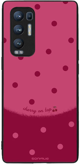 Sonique Delulu Polka Era Series Oppo Find X3 Neo 5g Top Cherry Mobile Phone Case