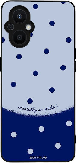 Sonique Delulu Polka Era Series Case Oppo Reno7 Lite 5g Oppo Reno8 Lite 5g Blue Mentally