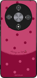 Sonique Back Cover Σιλικόνης Μπορντό (Honor Mag...