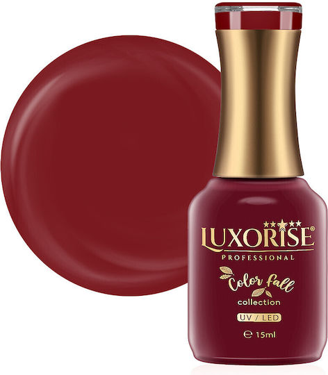 Luxorise Ojă Pentru Unghii Cu Gel Windy Roșu 15ml