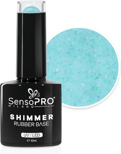 SensoPro Ojă Pentru Unghii Cu Gel #46 Speckled Sensation Cu Sclipici 10ml