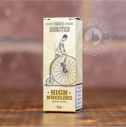 High Wheelers Έτοιμο Υγρό Αναπλήρωσης Aromático με Καπνική / Γλυκιά Γεύση 18mg 10ml