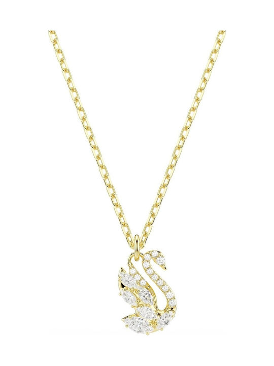 Swarovski Necklace Made Of 18k Gold Swarovski Necklace Made Of 18k Gold