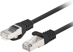 Lanberg PCF6-20CC-0025-BK F/UTP Cat.6 Καλώδιο Ethernet 0.25m Μαύρο 10τμχ Lanberg PCF6-20CC-0025-BK F/UTP Cat.6 Καλώδιο Ethernet 0.25m Μαύρο 10τμχ