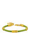 Dimitrios Exclusive Women's Bracelet with Byzantine Design Made of Cord