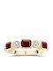 Chrilia Damentrikot Misovero mit Diamant aus 18K Gold