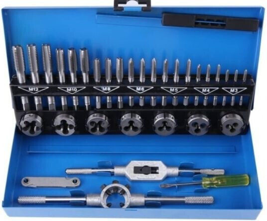 Set Conici De Filetat M3-M12 32 Bucăți