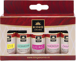 Pachet Special De Primăvară Aromaterapie 5 Uleiuri Aromatice Parfumate King Aroma