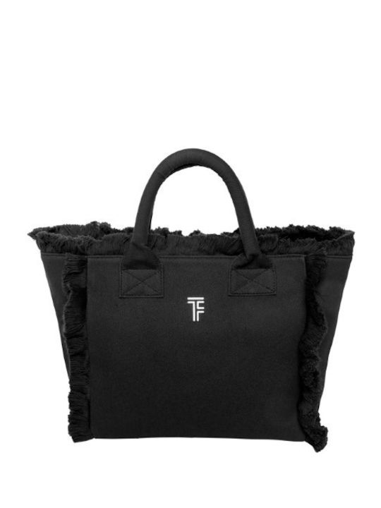 Feel & Touch Caribbean Black Beach Bag