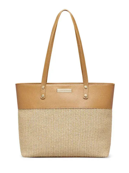 Loriblu Γυναικεία Shopper Τσάντα Ψάθινη