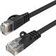 Orico Flat Direct Attach Copper Cat.6 Gigabit Network Cable Outdoor Ethernet 10m Black