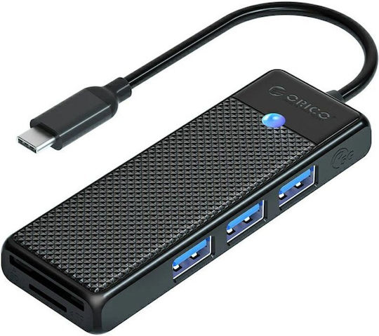 Orico USB Хъб 4 Порта USB 3.0 с USB-C Свързване