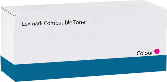 Toner Compatibil Pentru Imprimantă Laser Lexmark Magenta