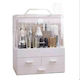 Kosmetikorganisator mit Schubladen Weiß 26x21x14cm