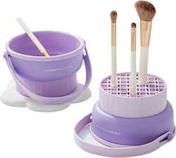 Makeup Brush Cleaning Container