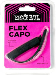 Ernie Ball 9645 Flex Kapodaster Schwarz Akustisch & Elektrisch