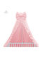 MimiNu Crib Mosquito Net Made of Beige Tulle 210x145cm