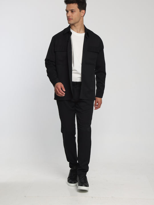 Trousers in Relaxed Fit Bl