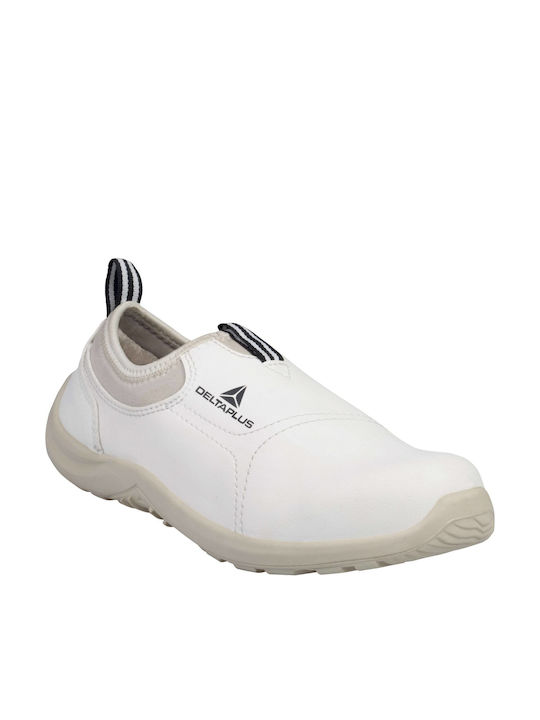 Delta Plus Miami Safety Low White S2 with SRC Certification