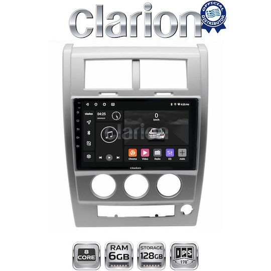 Clarion Gl53334 OEM Multimedia Car Audio System Screen Jeep Cherokee KK 2008 > 2014 CarPlay Android Auto BT GPS WiFi GPRS Electriclife