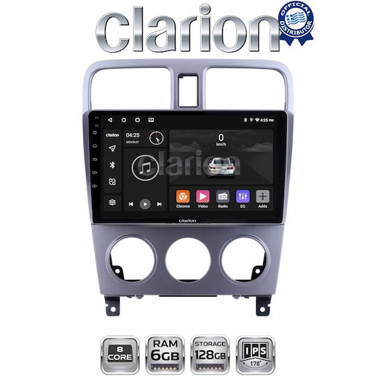Clarion GL53526 OEM Multimedia Car Audio System Subaru Forester 2002-2007 CarPlay Android Auto BT GPS Wi-Fi GPRS Electriclife