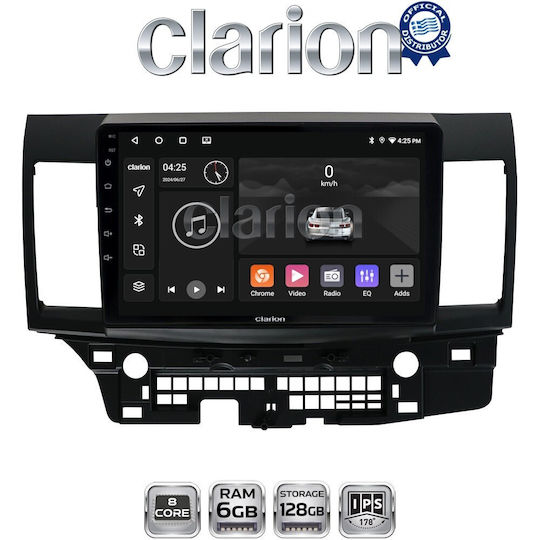 Clarion Gl53037 Οθόνη Oem Multimedia Αυτοκινήτου Mitsubishi Lancer 2008> Carplay Androidauto Bt Gps Wifi Gprs Electriclife