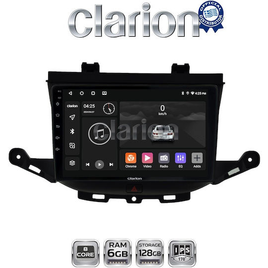 Clarion Gl53674 ОЕМ Мултимедийна Екран Автомобилни Аудио Системи Opel Astra K 2016 Apple CarPlay Android Auto Bluetooth GPS Вграден Wi-Fi GPRS Electriclife