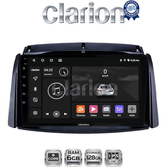 Clarion Gl53498 ОЕМ Мултимедийна Екран Автомобилни Аудио Системи Renault Koleos 2006>2017 Apple CarPlay Android Auto Bluetooth GPS Вграден Wi-Fi GPRS Electriclife