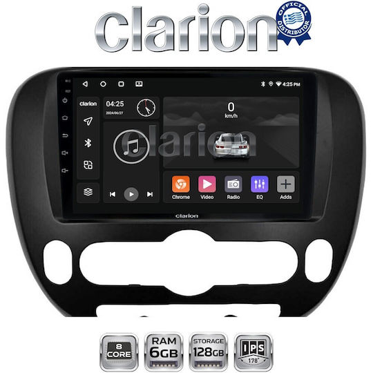 Clarion Gl53694 OEM Multimedia Auto-Audiosysteme Kia Seele 2014 CarPlay Android Auto Bluetooth GPS Eingebautes Wi-Fi GPRS Electriclife
