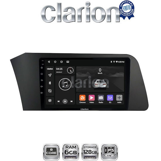 Clarion Gl53227 Екран OEM Мултимедия Автомобилни Аудио Системи Hyundai Elantra 2021 CarPlay AndroidAuto BT GPS WiFi GPRS ElectricLife