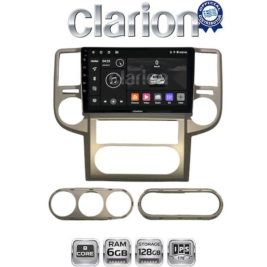 Clarion Gl53709 OEM Multimedia Car Screen Nissan X-Trail 2001 > 2006 BT GPS Wi-Fi GPRS Electriclife