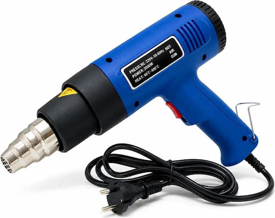 GET-THERMOU-AERA-2000W Heat Gun 2000W with Temperature Setting up to 600°C