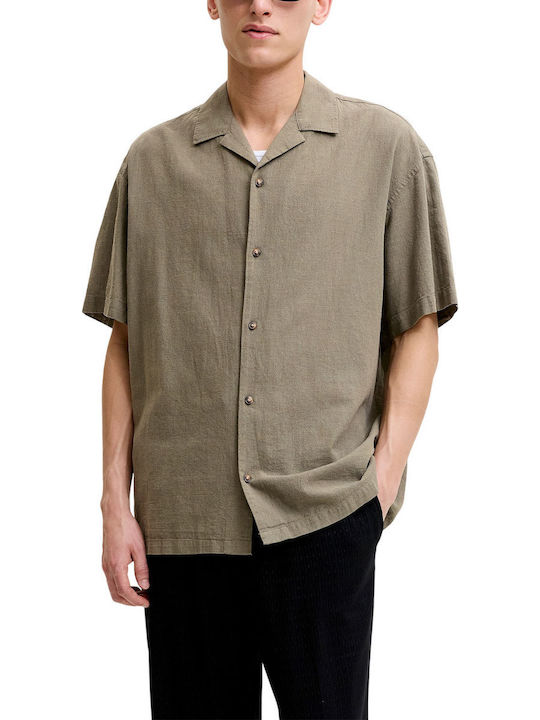 Jack & Jones Short Sleeve Shirt Green