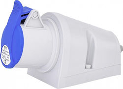 ETI 1632 16a 230a 2p+pe Industriesteckdose