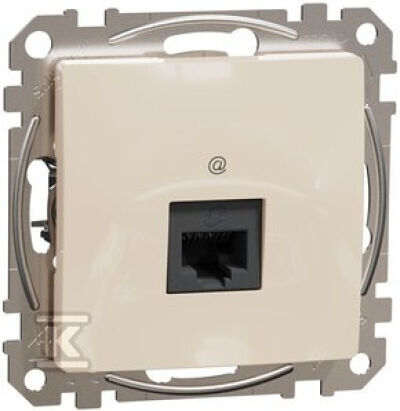 Schneider Electric Sedna Design Elemente Rj45 Cat 5e Utp Computersockel Beiges Sdd112451