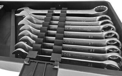 Σετ Γερμανικών Κλειδιών 26 Τεμ 6-25 27 28 29 30 32 36mm Πλαστικό Κουτί