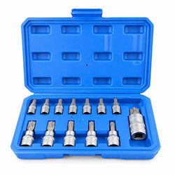 Set Biți Cu Cap Hexagonal Torx 5 Laturi Ts8-ts60 12 Bucăți Gebo Tools Set Biți Cu Cap Hexagonal Torx 5 Laturi Ts8-ts60 12 Bucăți Gebo Tools