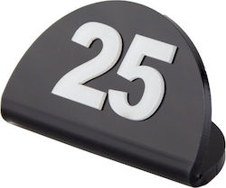 Table Numbers Stand 1-25 Made Acrylic Restaurant Events Culinaro Table Numbers Stand 1-25 Made Acrylic Restaurant Events Culinaro
