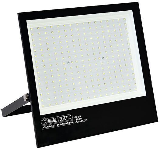 Horoz Electric Proiector Etanș Lumini De Inundație Cu LED-uri 300W Alb Rece 6400K IP65