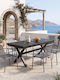 Outdoor Dining Set Dagyn 7 Pieces Pakketo