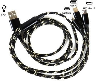 Cablu Tiger 3 1 Încărcare Rapidă