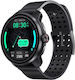 QCY Track S10 Stainless Steel Smartwatch (Μαύρο)
