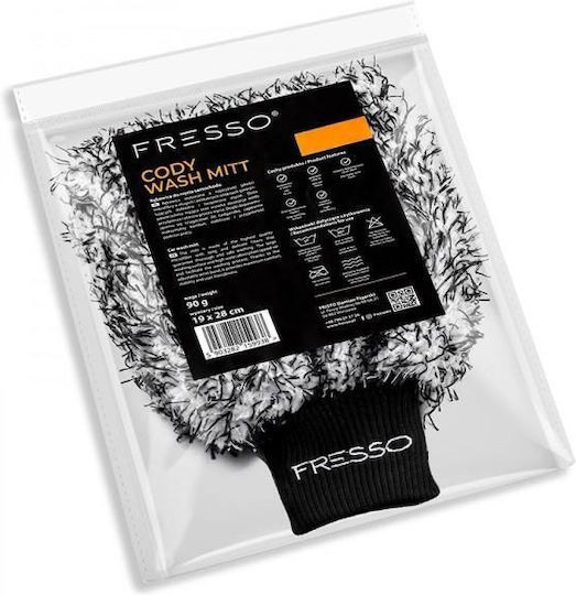 Fresso Cody Wash Mitt Microfiber Dimensions 19x28 Cm Safe Car Washing Large Cleaning Surface 1 Pc 159938/fre 159938/fre