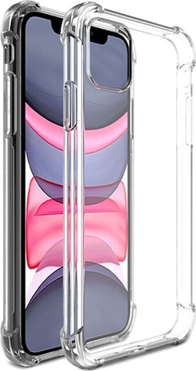 Back Cover Σιλικόνης 1mm Διάφανο (iPhone 12 mini)