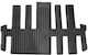 Race Axion Protective Raised Sides Car Mats Type Ford Tourneo Custom 3rd Row 2023+ Fasteners 1 Piece 500737207/st 500737207/st
