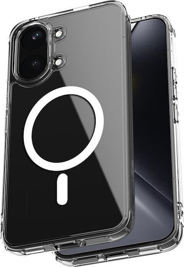 Crong Hybrid Umschlag Rückseite Transparent (Poco X8 Pro Max)